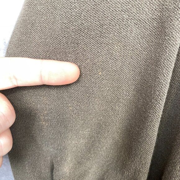 Vintage Union Bay Button Front Shirt Mens Large Brown Heavyweight Cotton Pockets - Picture 6 of 13